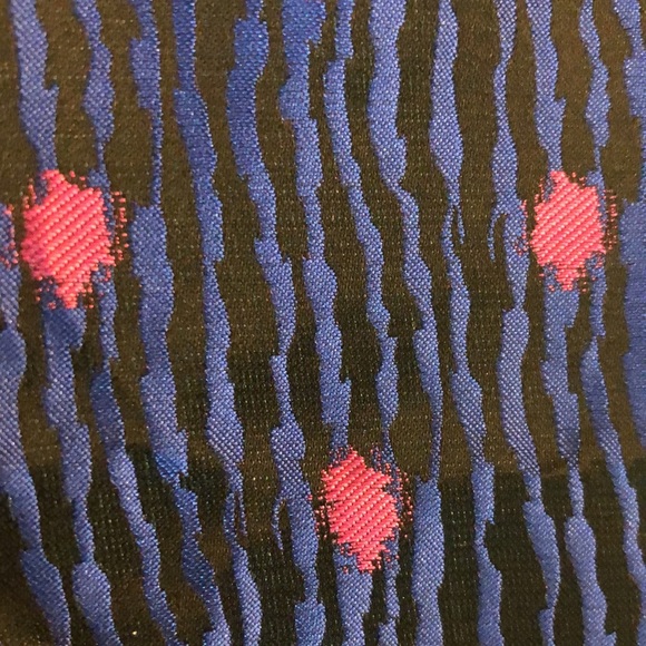 ANN KLEIN sz 2 Satin Capri Vivid Stripe Dor $99NEW - Picture 12 of 14